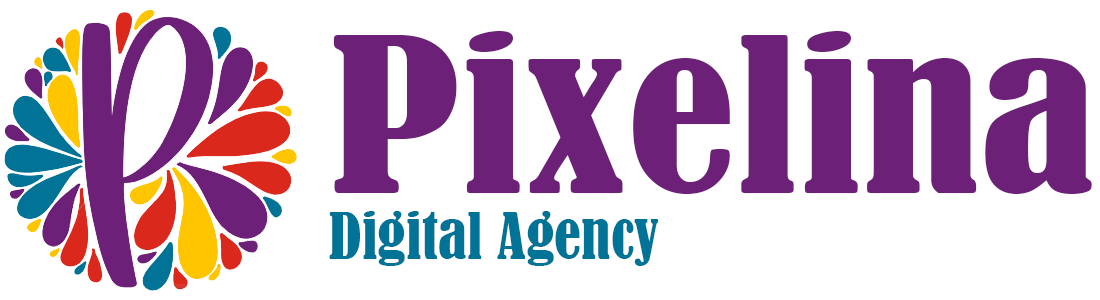 Pixelina – Studio Creativ Digital Logo